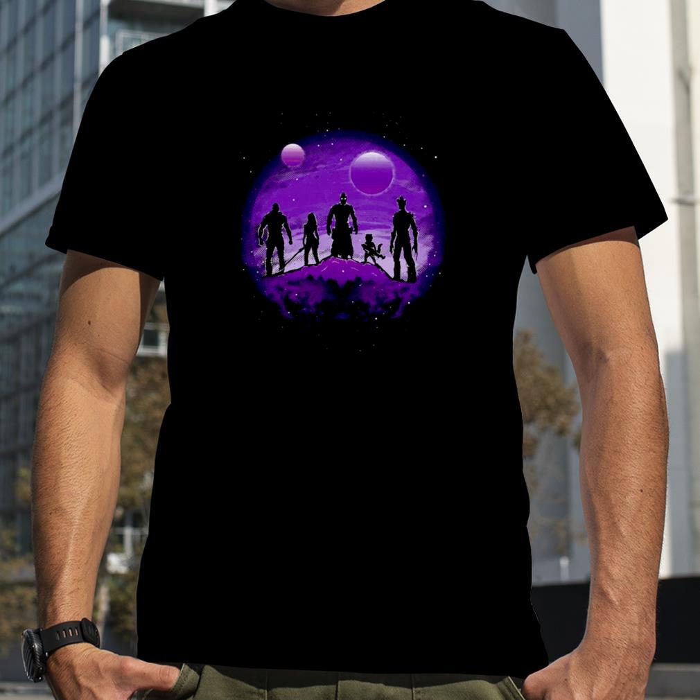 Sci fi Action Movie Guardians of the Galaxy Artwork shirt