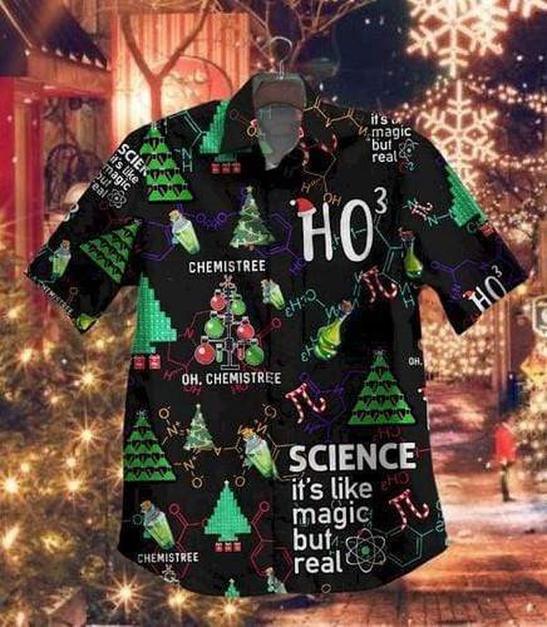 Science Its Like Magic But Real Unisex Hawaiian Shirt Pre12391, Hawaiian shirt, beach shorts, One-Piece Swimsuit, Polo shirt, Personalized shirt