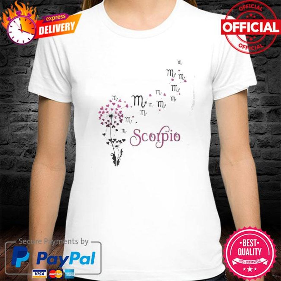 Scorpio Flower Shirt