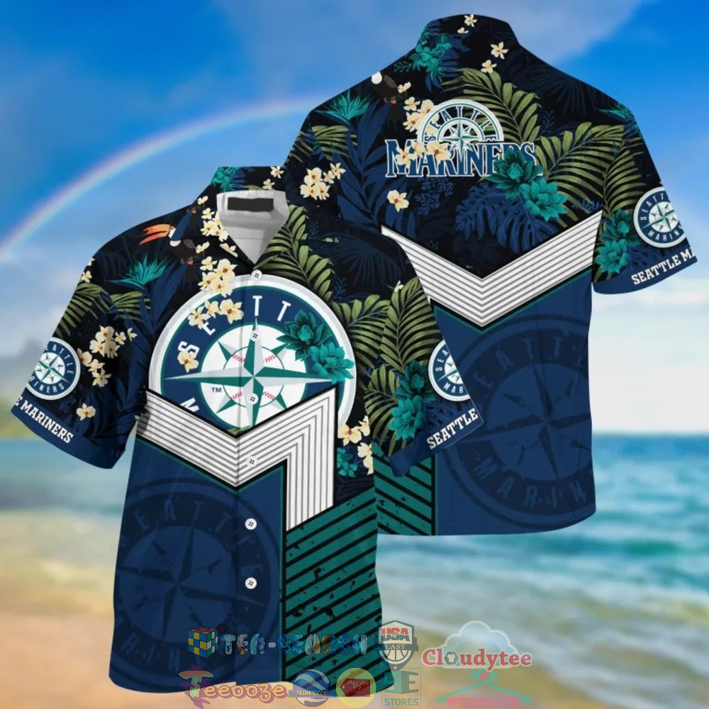 Seattle Mariners MLB Tropical Hawaiian Shirt And Shorts – Saleoff