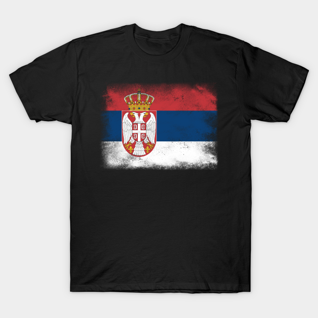 Serbia Flag T-shirt, Hoodie, SweatShirt, Long Sleeve