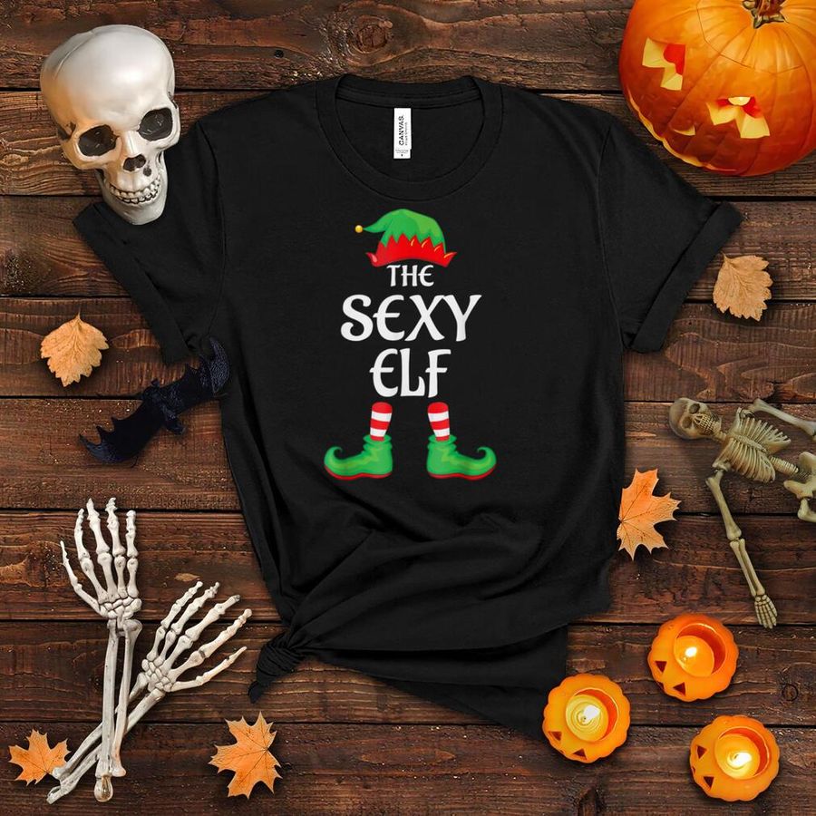 Sexy Elf Matching Group Xmas Funny Family Christmas T Shirt