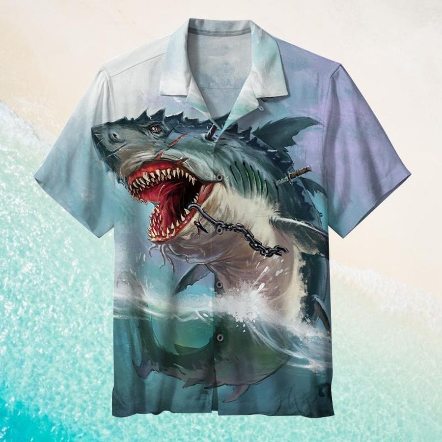Shark Hawaiian Shirt Pre10325, Hawaiian shirt, beach shorts, One-Piece Swimsuit, Polo shirt, Personalized shirt, funny shirts, gift shirts