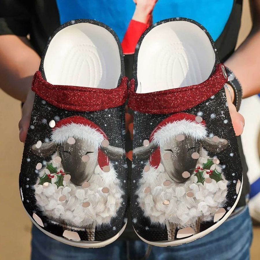 Sheep Christmas Sku 2138 Crocs Clog Shoes