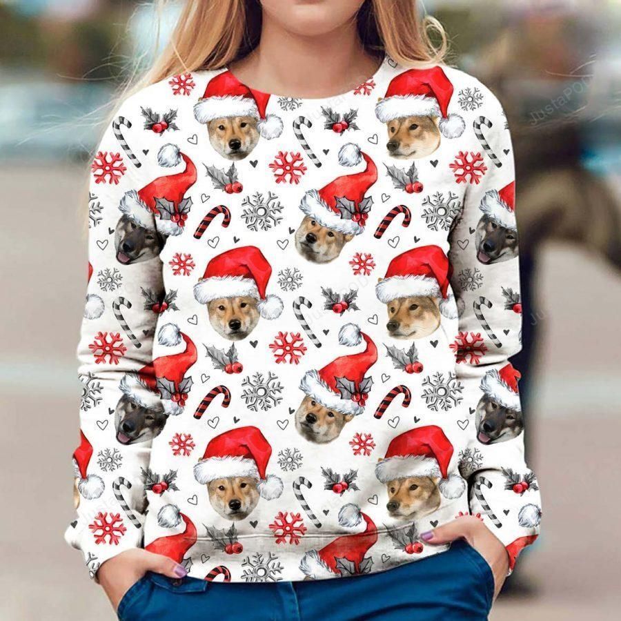 Shikoku Ugly Christmas Sweater All Over Print Sweatshirt Ugly Sweater