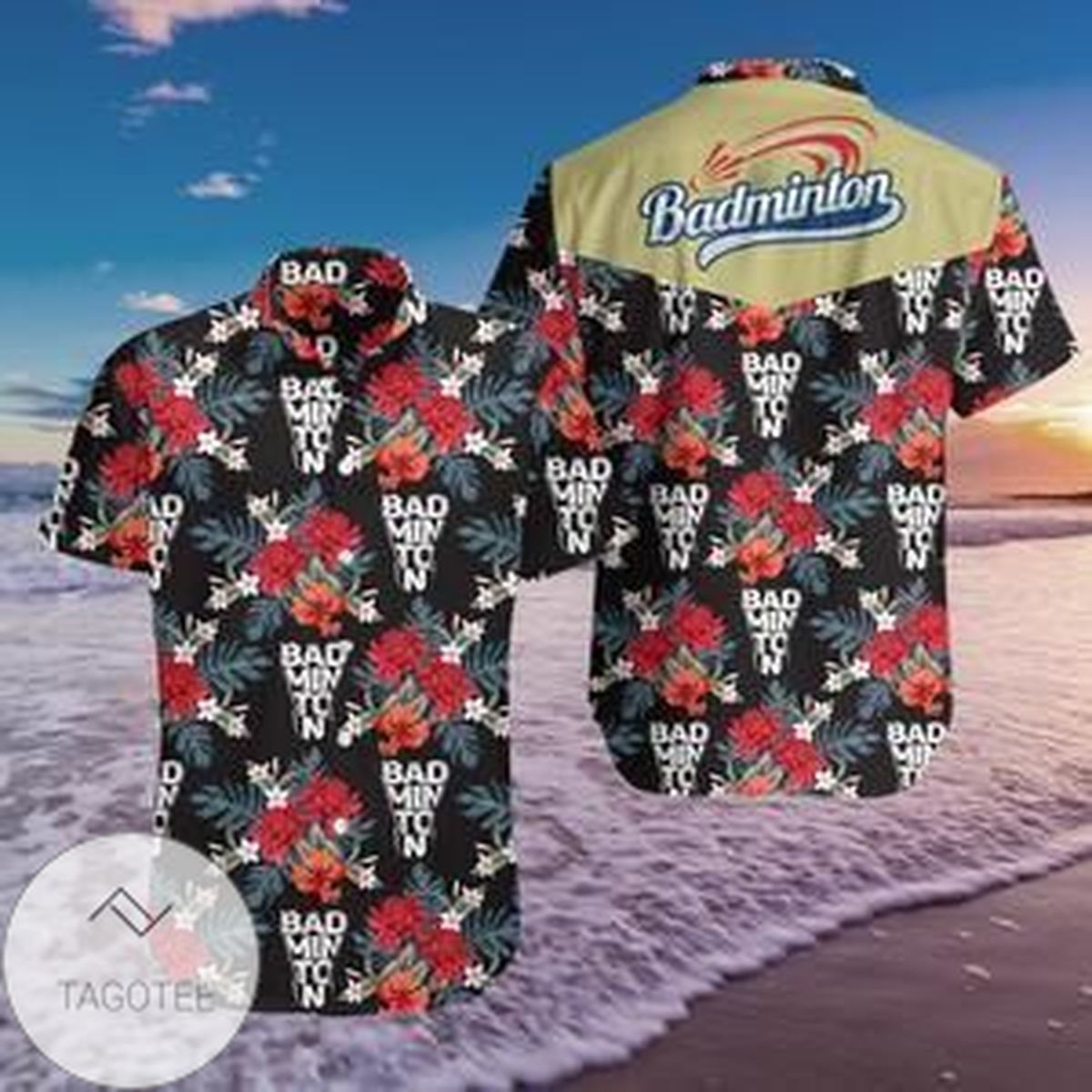 Shop Badminton Authentic Hawaiian Shirt 2022