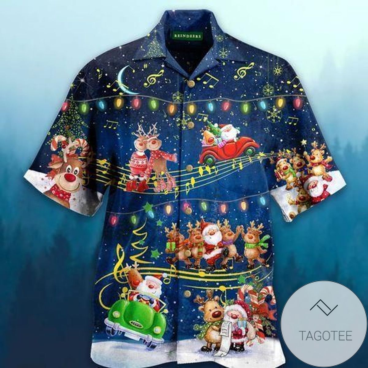 Shop From 1000 Unique Beautiful Christmas Music Santa Claus Unisex Hawaiian Aloha Shirts
