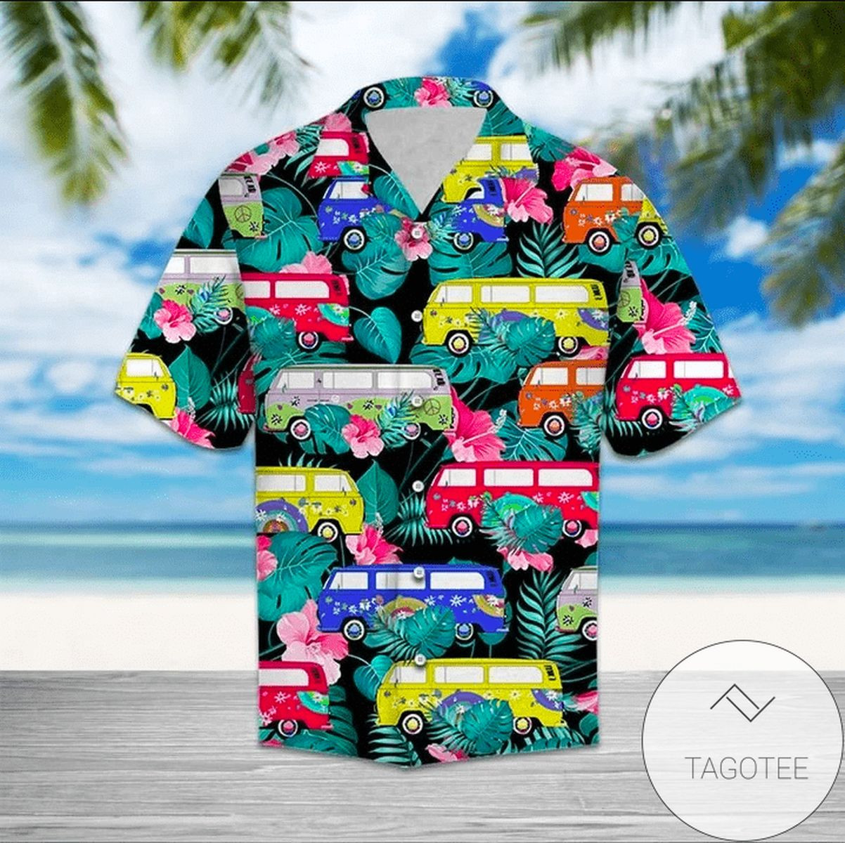 Shop From 1000 Unique Colorful Hippie Cars Hawaiian Aloha Shirts