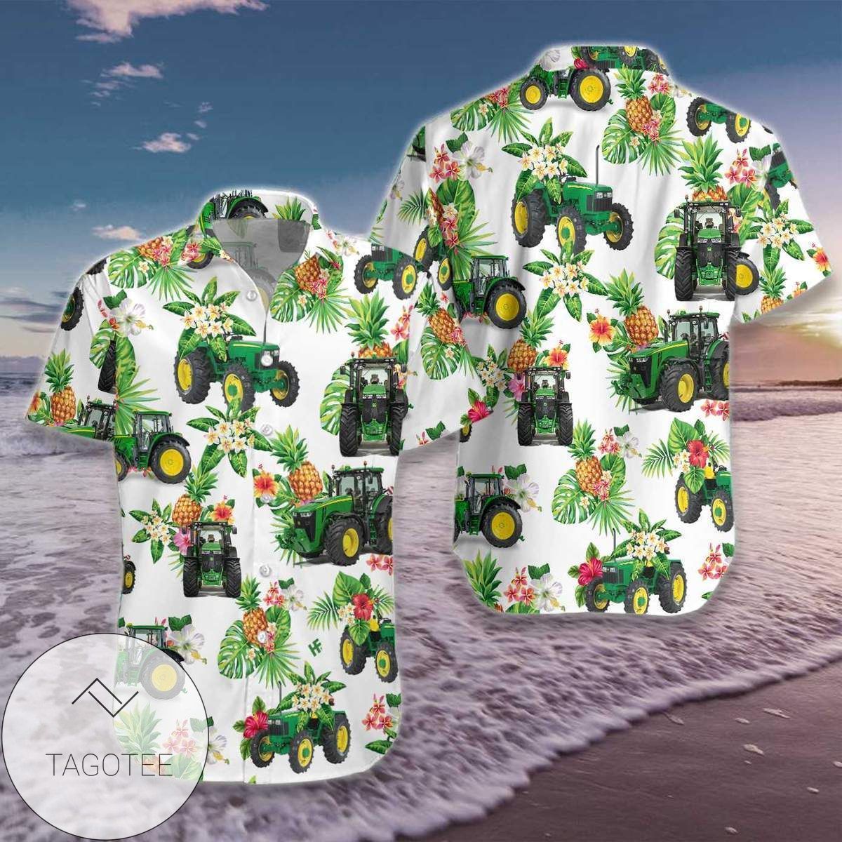 Shop Hawaiian Aloha Shirts Tractor Floral