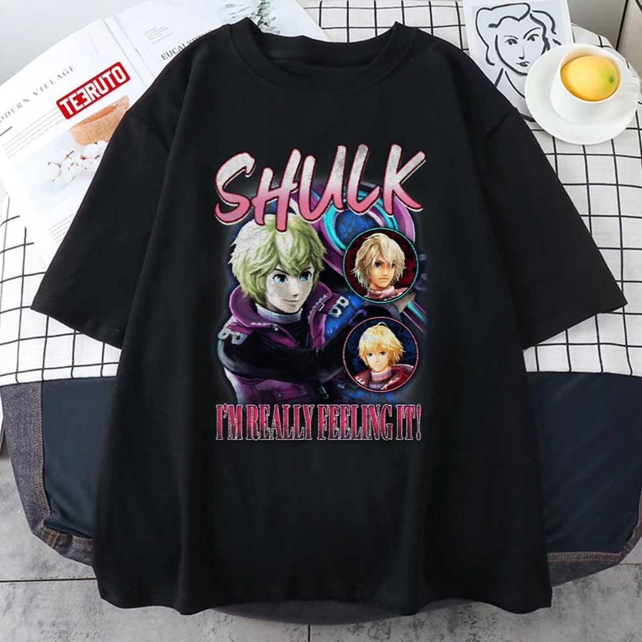 Shulk I'm Really Feeling It Smash Bros Vintage Graphic Unisex T-shirt