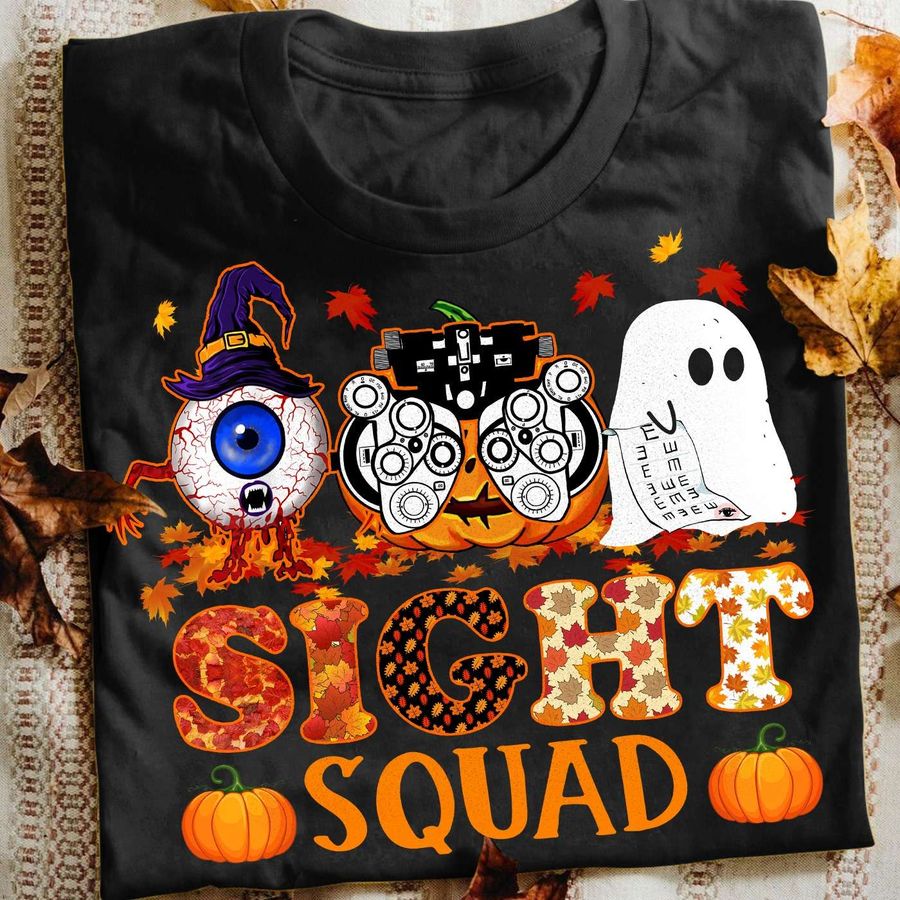 Sight squad – Scary eyeball monster, Halloween costume T-shirt