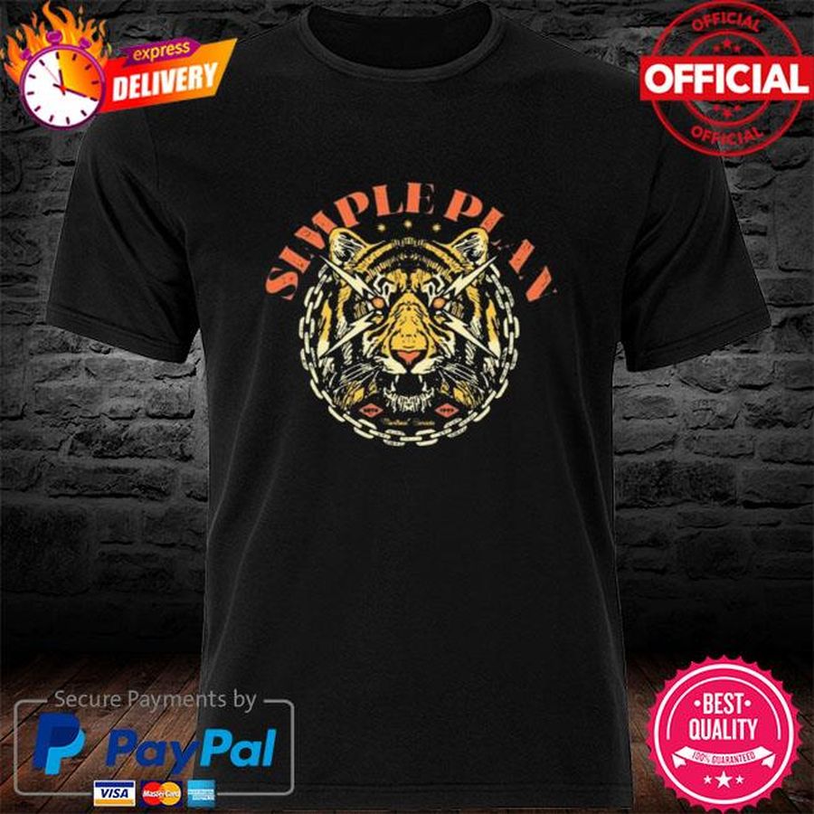 Simple plan tiger simple plan shirt