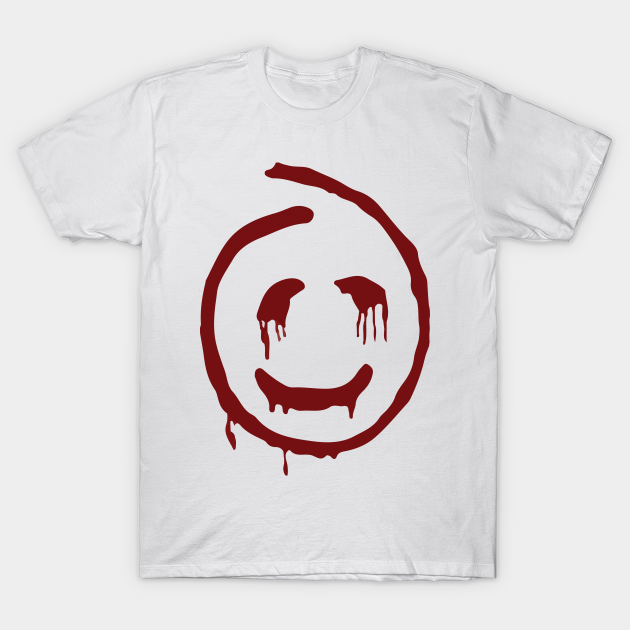 Sinister Smiley, Red John Fictional Serial Killer On The Mentalist TV Crime Drama T-shirt, Hoodie, SweatShirt, Long Sleeve