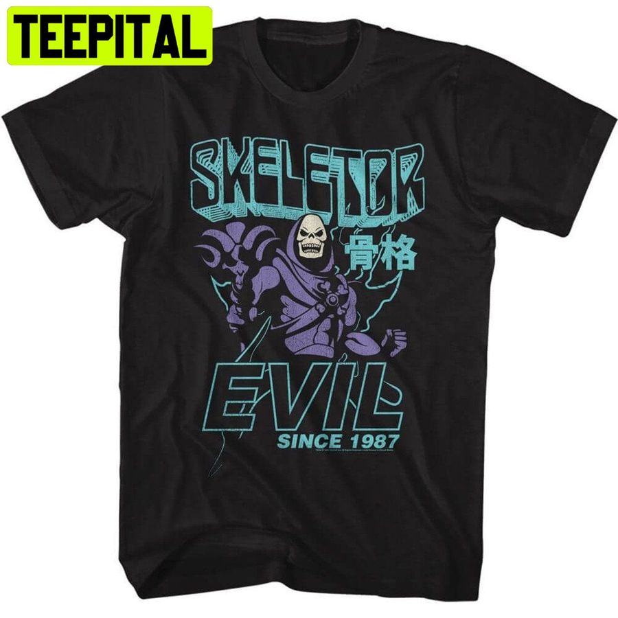 Skeletor Evil Since 1987 Trending Unisex T-Shirt