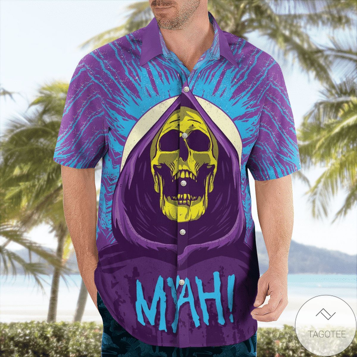 Skeletor Myah Hawaiian Shirt