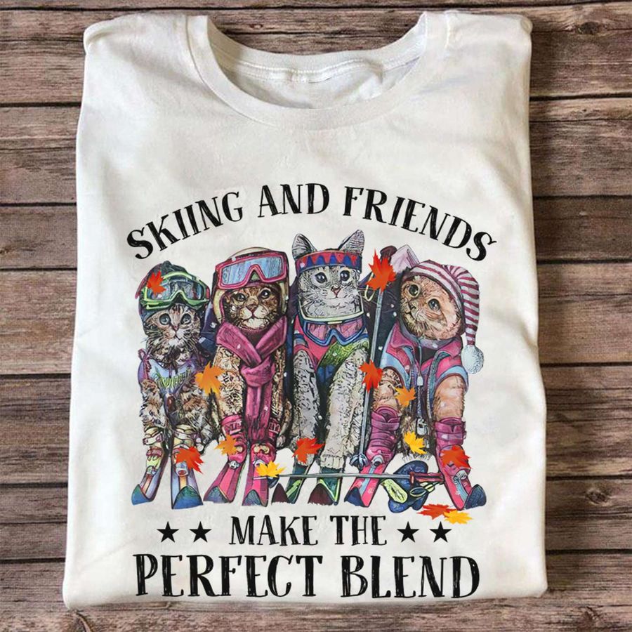 Skiing and friends make the perfect blend – Cat skiers, cat friends go skiing