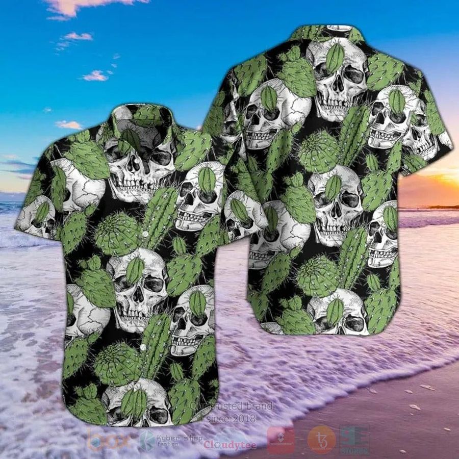 Skull Cactus Hawaiian Shirt – LIMITED EDITION