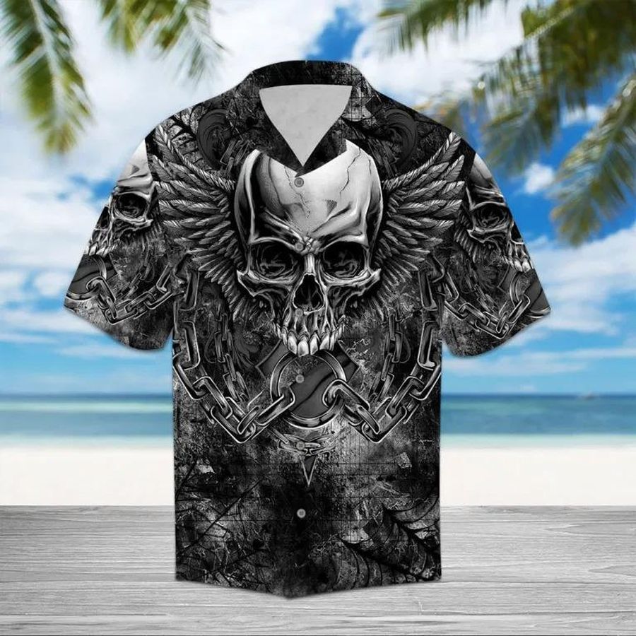 Skull Hawaiian Shirt Pre11762, Hawaiian shirt, beach shorts, One-Piece Swimsuit, Polo shirt, Personalized shirt, funny shirts, gift shirts