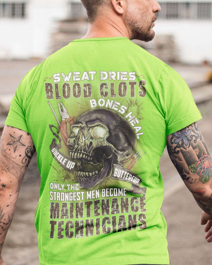 Skull Maintenance Technicians – Sweat dries blood clots bones heal only the strongest men