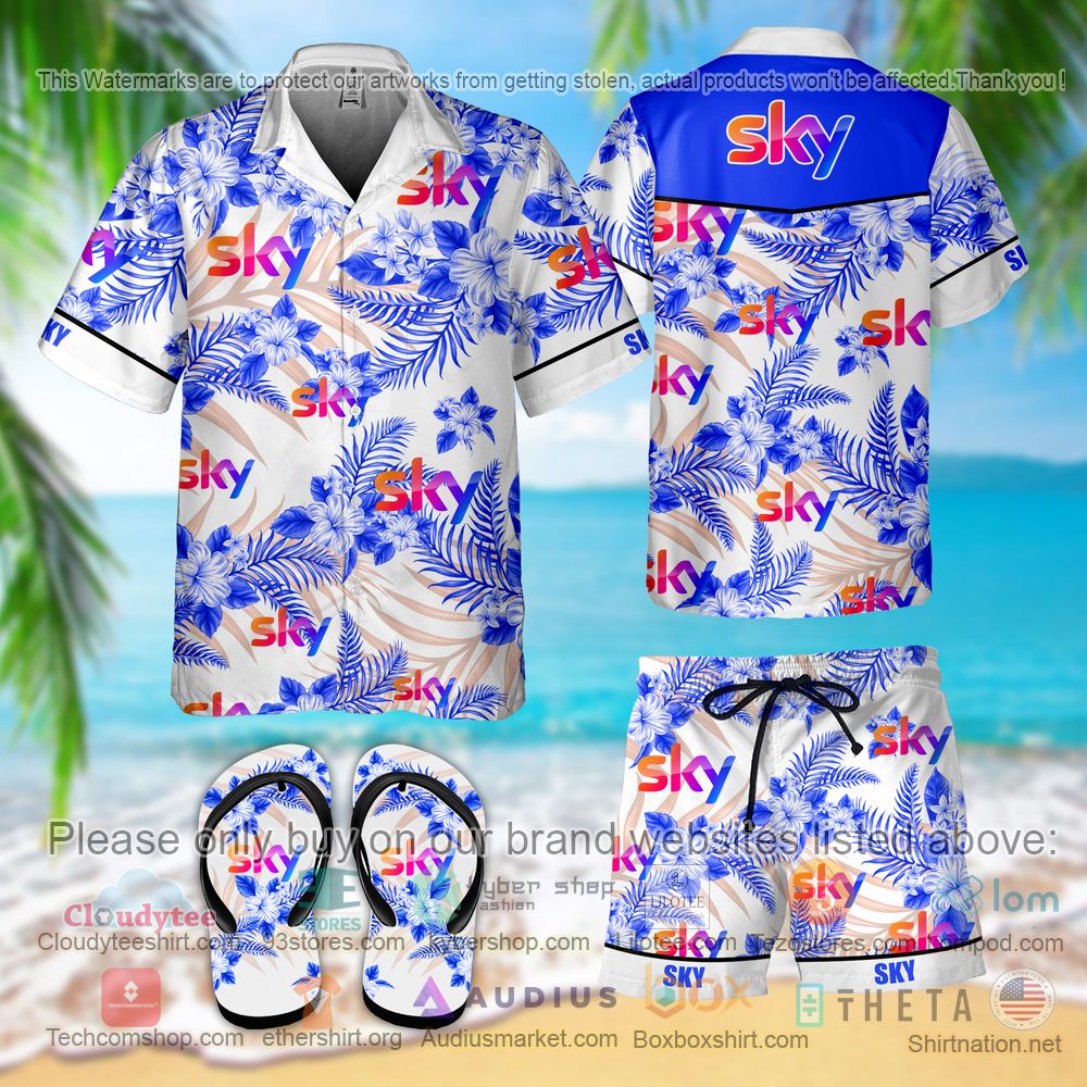 Sky Hawaiian Shirt, Short – LIMITED EDITION
