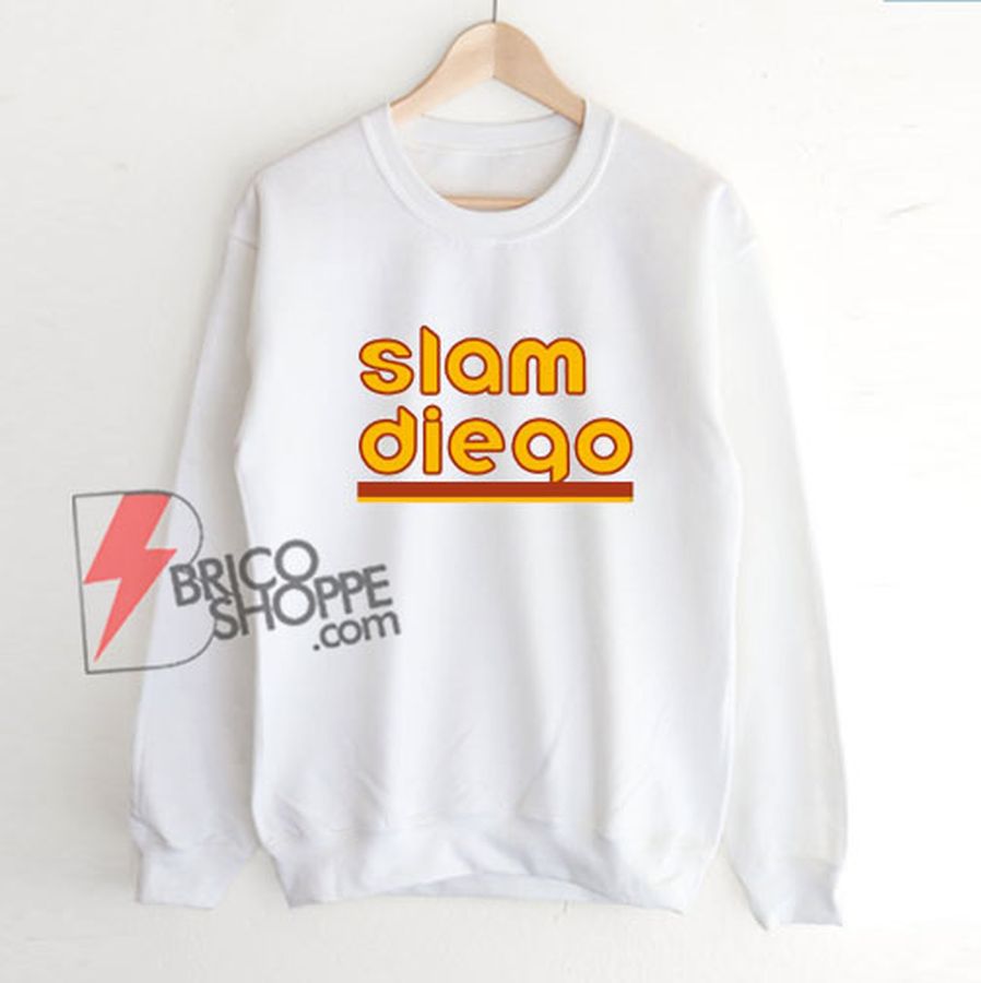 Slam Diego Baseball Sweatshirt – Funny Sweatshirt