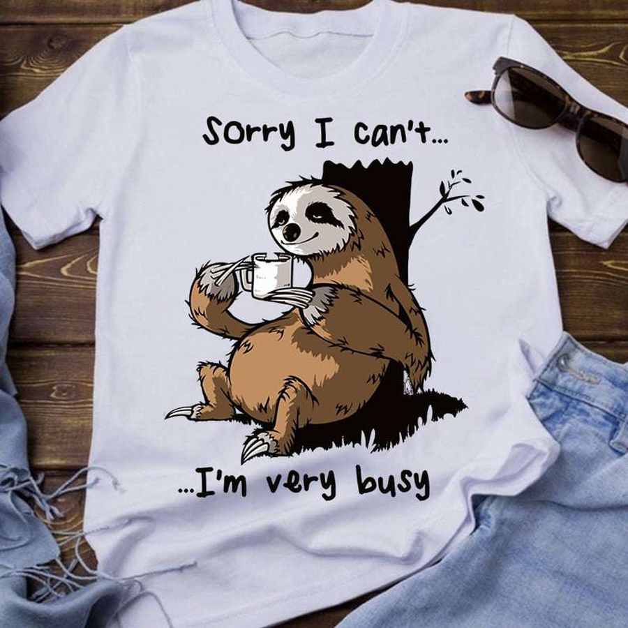 Sloth Coffee – Sorry i can't i'm very busy