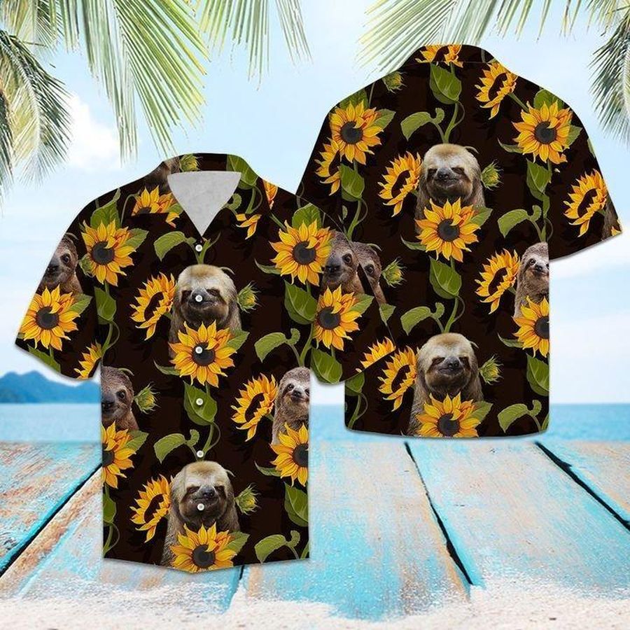 Sloth Hawaiian Shirt Pre12267, Hawaiian shirt, beach shorts, One-Piece Swimsuit, Polo shirt, Personalized shirt, funny shirts, gift shirts