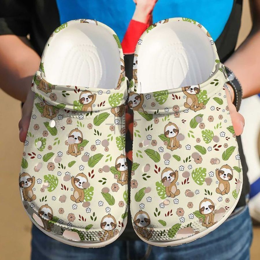 Sloth Hi Sku 2217 Crocs Clog Shoes