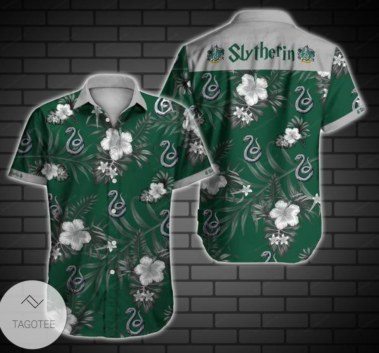 Slytherin Hawaiian Shirt