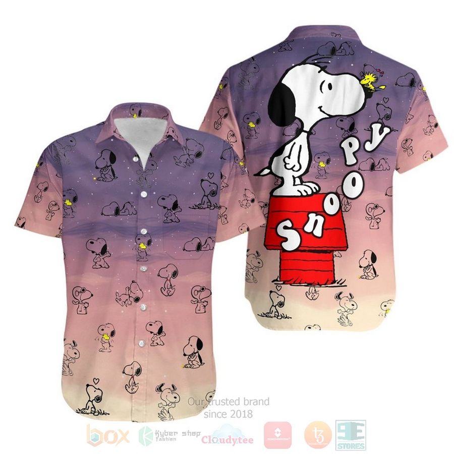 Snoopy Pattern Summer Hawaiian Shirt – LIMITED EDITION