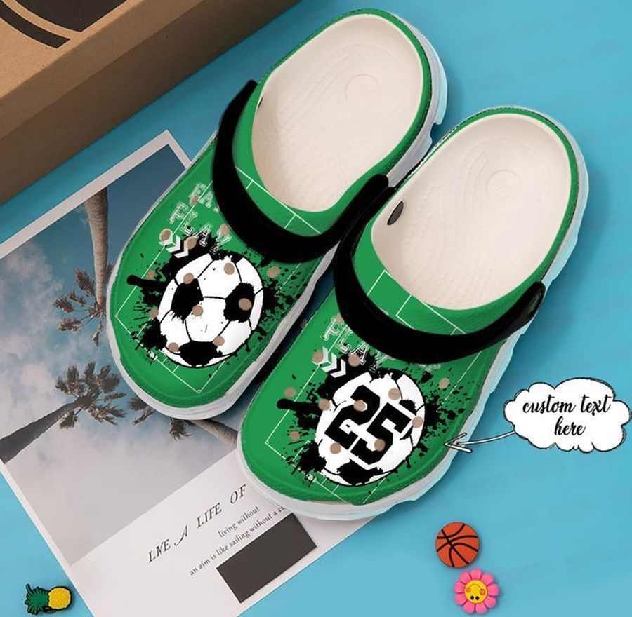Soccer Eat Sleep Play Sku 2265 Crocs Clog Shoes