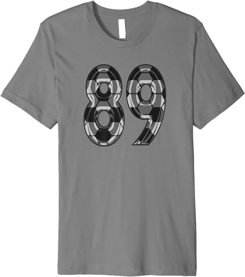Soccer Number 89 Soccer Shirt #89 Jersey Player Favorite Fan Premium_1