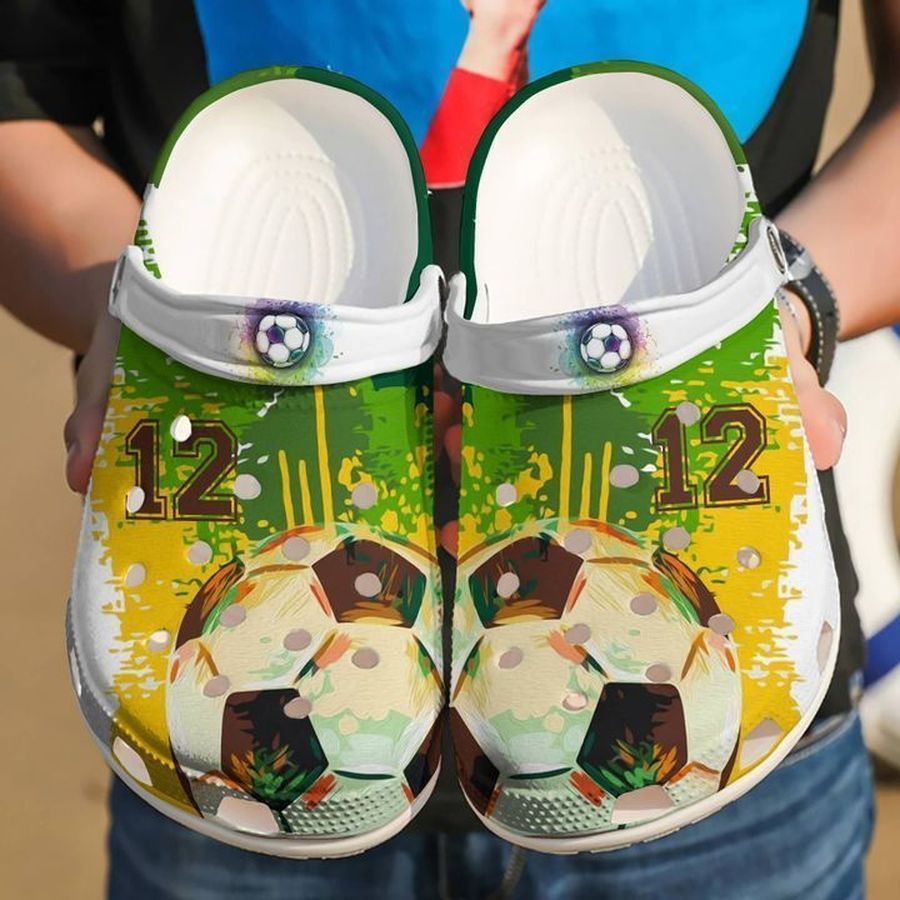 Soccer Personalized Player Sku 2260 Crocs Clog Shoes