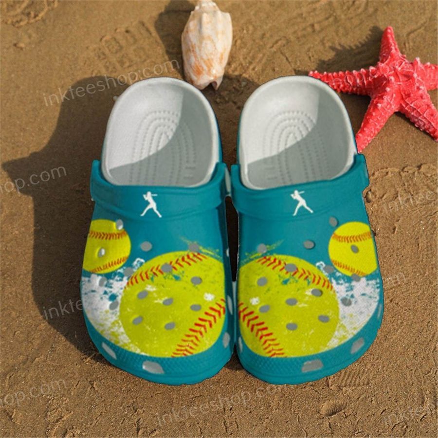 Soft Ball Sport Crocs Clog Shoes