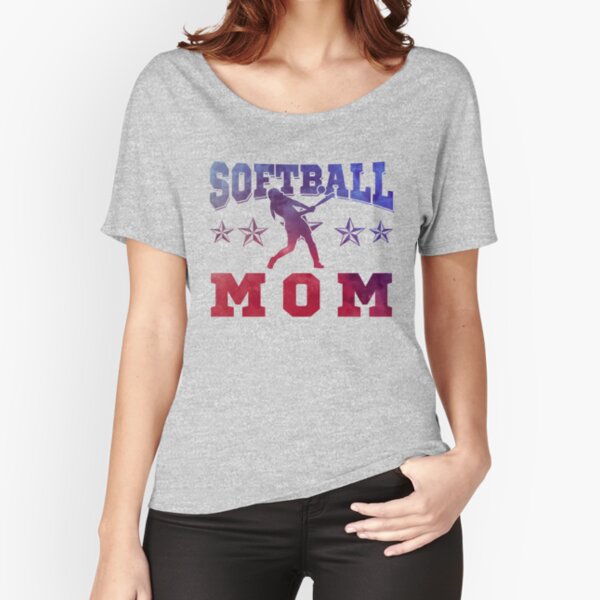 Softball Mom Relaxed Fit T-Shirt