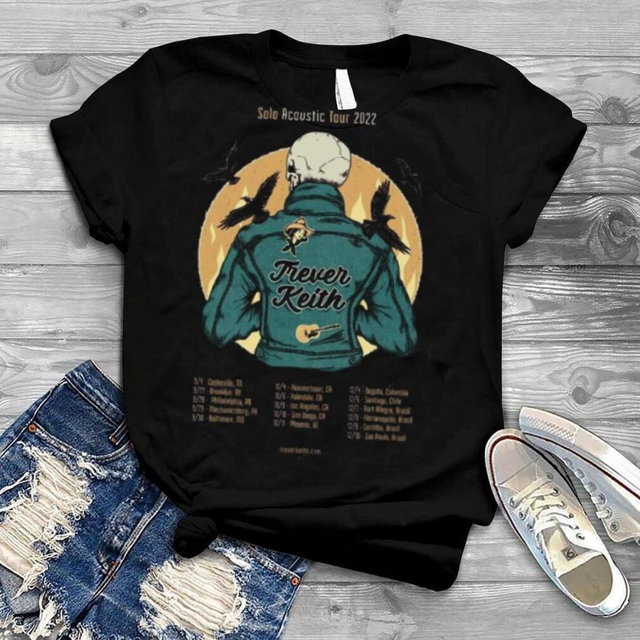 Solo Acoustic Tour 2022 Trever Keith shirt