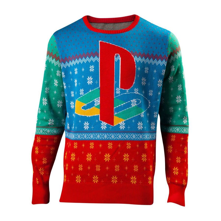 Sony Playstation Tokyo 94 Ugly Christmas Sweater All Over Print