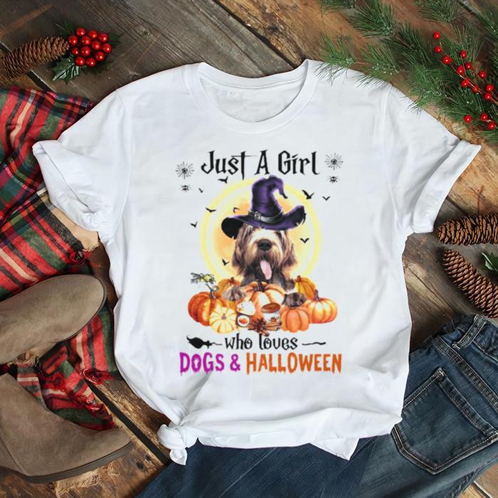 Spinone Italiano Just A Girl Who Loves Dogs And Halloween Shirt