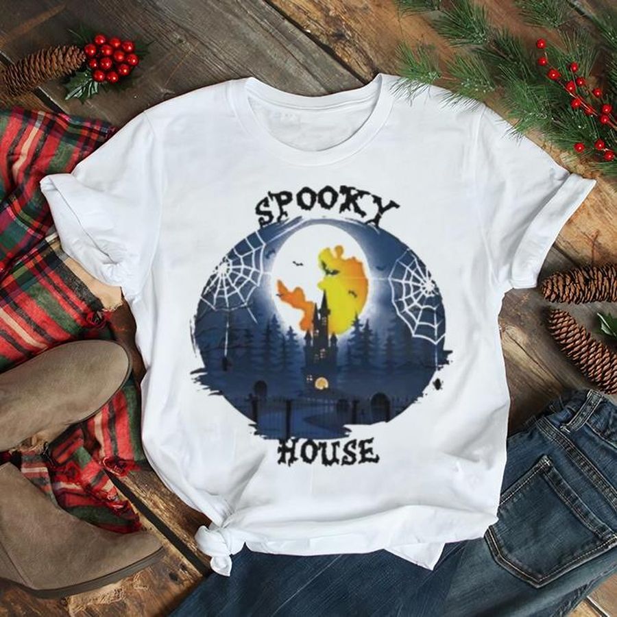 Spooky house halloween shirt
