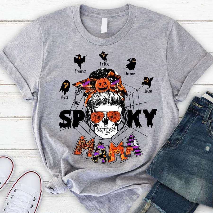 Spooky Skull Mother, Halloween Costume – Spooky mama ava emma felix daniel liam