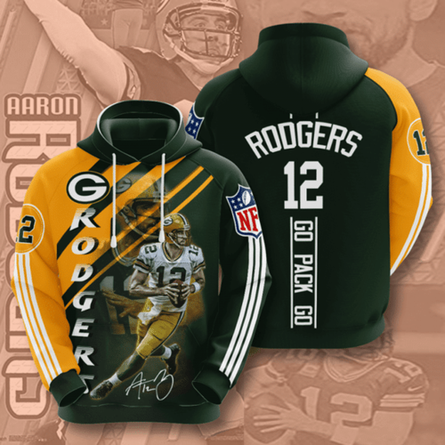 Sports Team Nfl Green Bay Packers No1049 Hoodie 3D.png