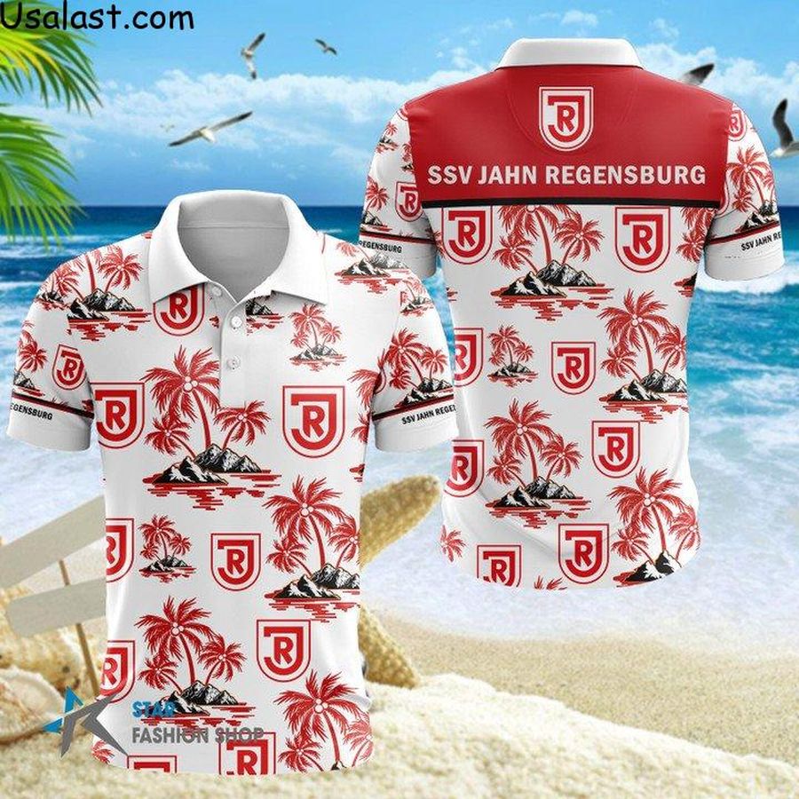 SSV Jahn Regensburg Coconut 3D T-Shirt, Hawaiian Shirt, Polo Shirt And Baseball Jersey – Hothot