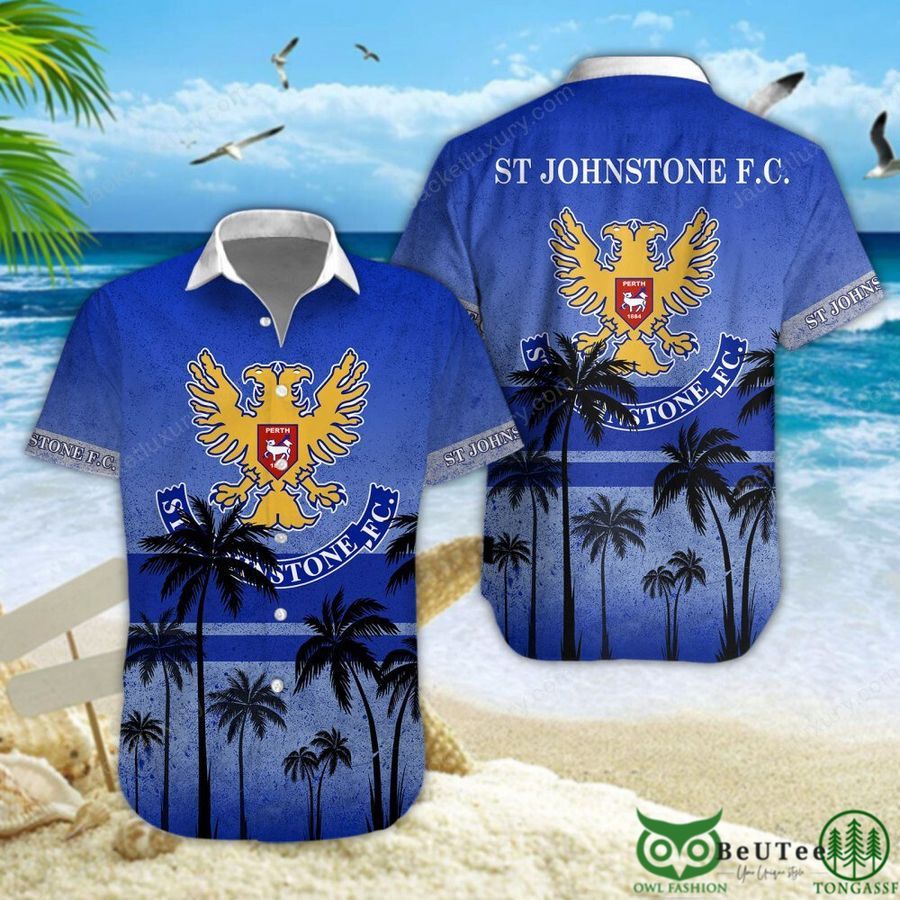 St Johnstone F.C. Palm Tree Scottish Premiership 3D Printed Polo Tshirt Hoodie