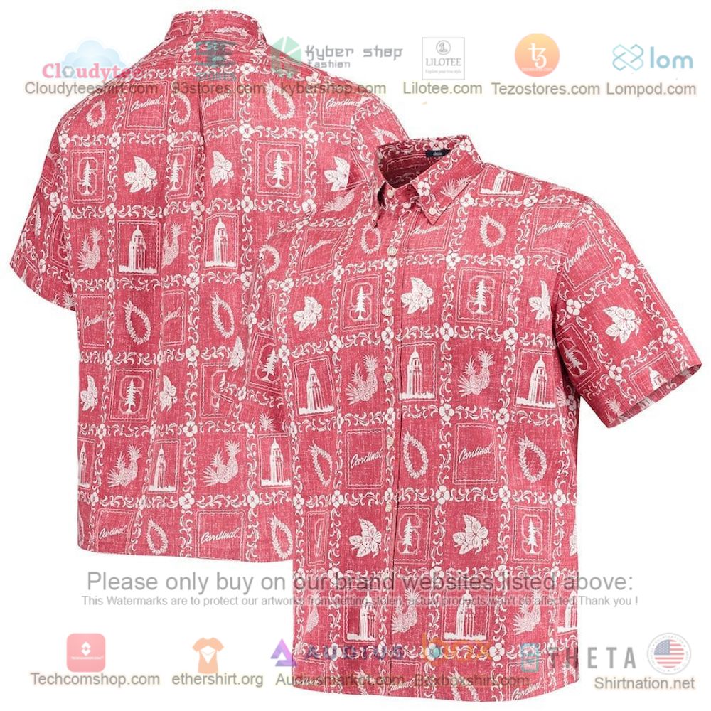 Stanford Cardinal Cardinal Hawaiian Shirt – LIMITED EDITION