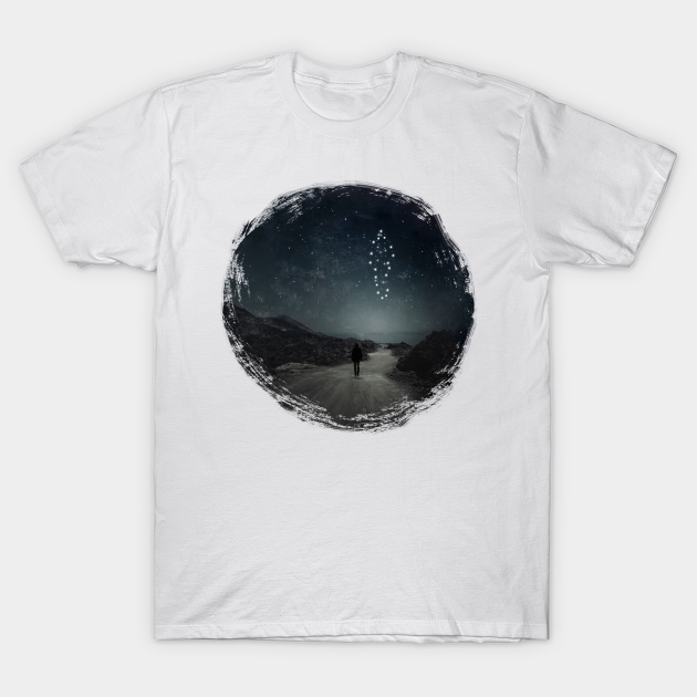 Star Man - Surreal Landscape With Man As Constellation T-shirt, Hoodie, SweatShirt, Long Sleeve