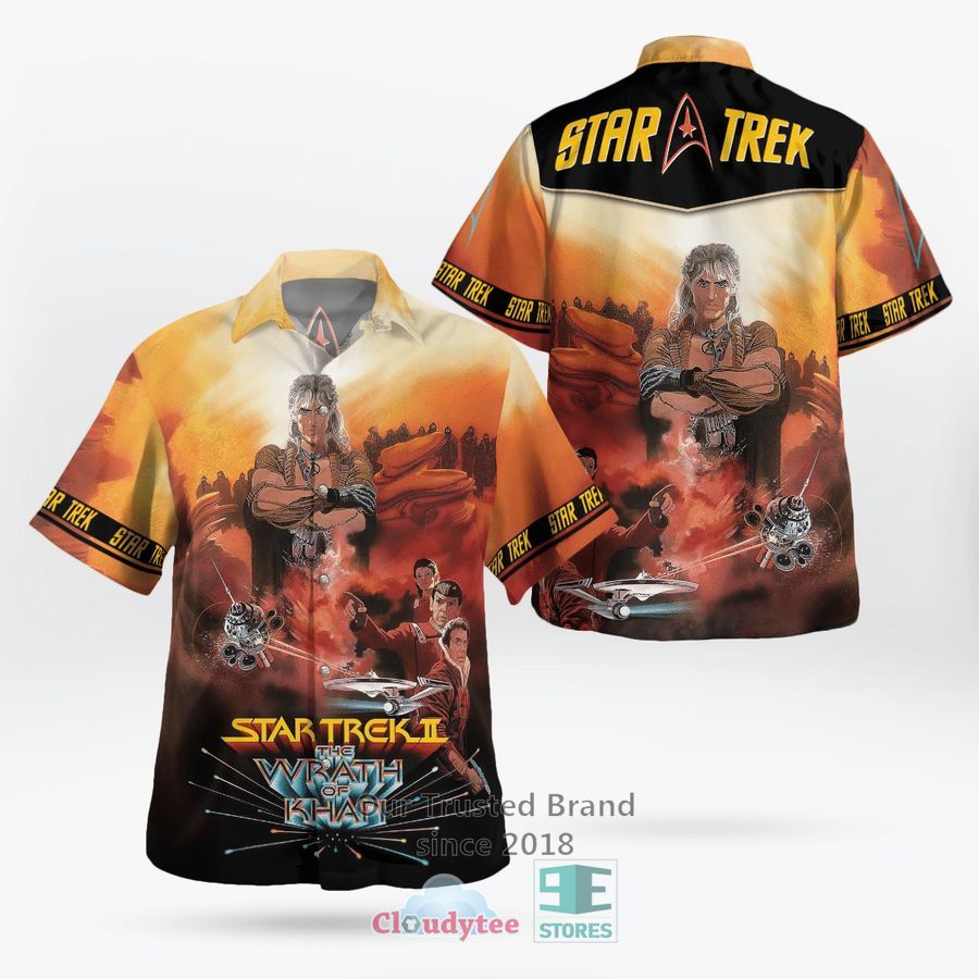 Star Trek The Wrath Of Khan Hawaiian Shirt, Shorts – LIMITED EDITION