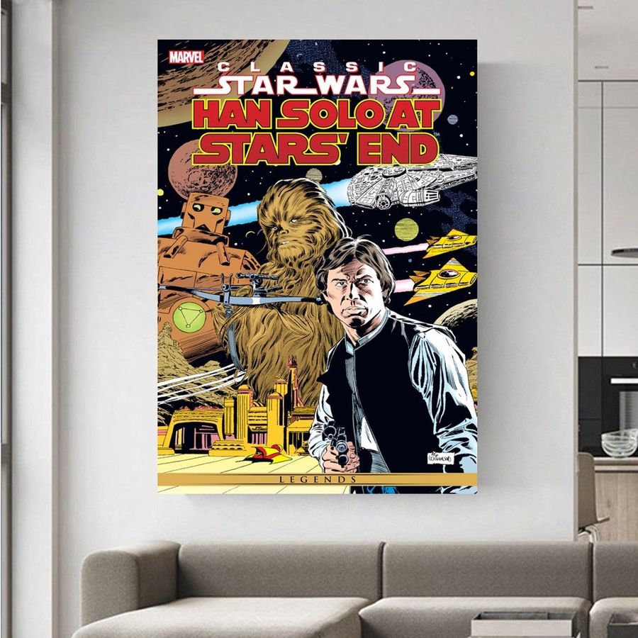 STAR WARS CLASSIC film fan home wall decorate art canvas poster,no frame