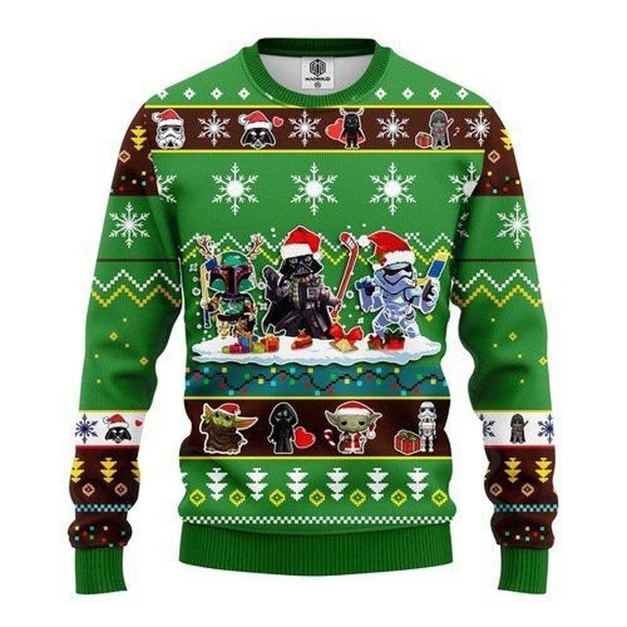 Star Wars Cute For Unisex Ugly Christmas Sweater All Over