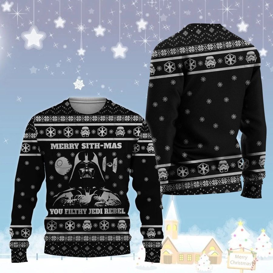 Star Wars For Fans Ugly Christmas Sweater All Over Printed