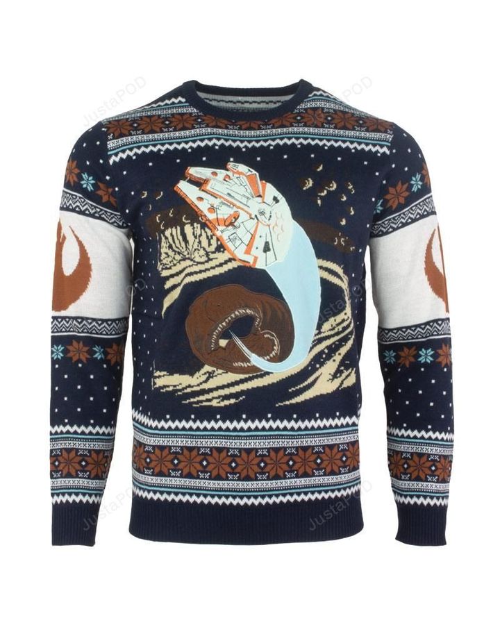 Star Wars Space Slug Ugly Christmas Sweater All Over Print